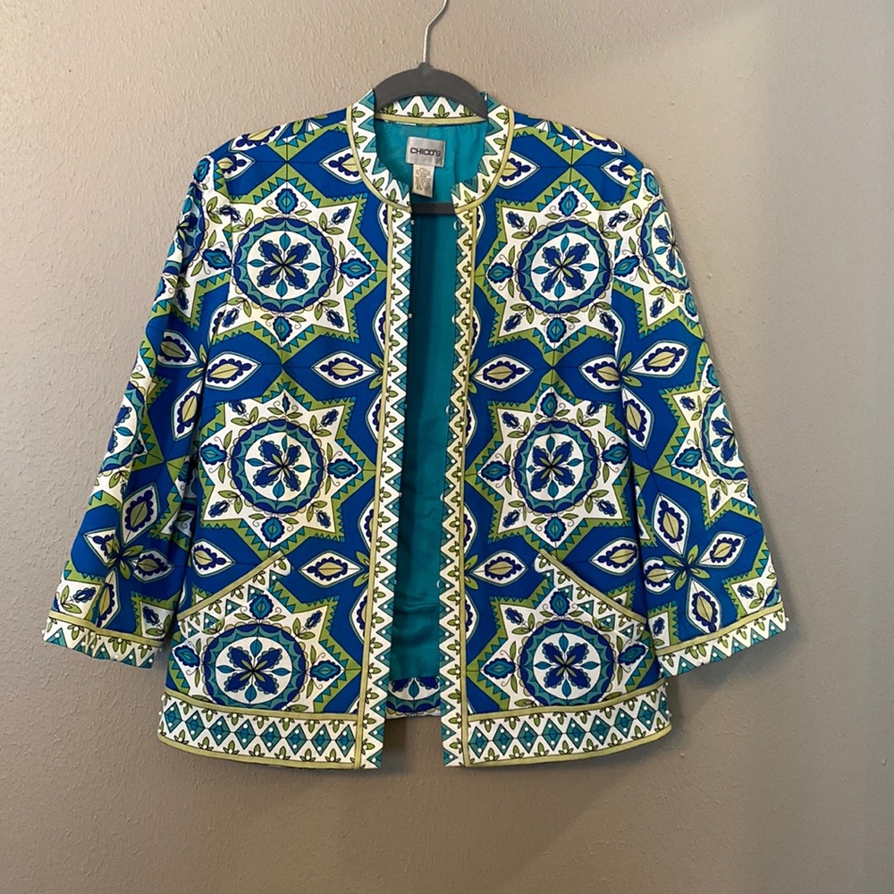 Chico’s open front jacket